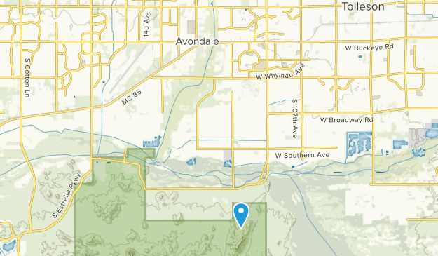 Avondale, Arizona Map