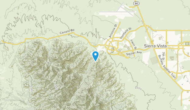 Bonnie Blink, Arizona Map