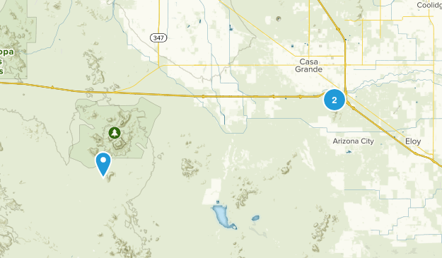 Casa Grande, Arizona Map