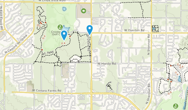 Casas Adobes, Arizona Map