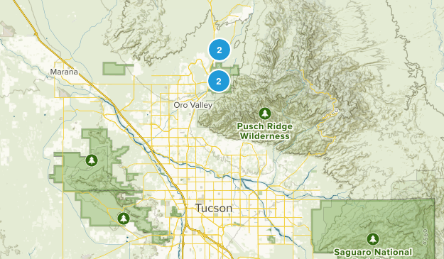 Catalina, Arizona Map