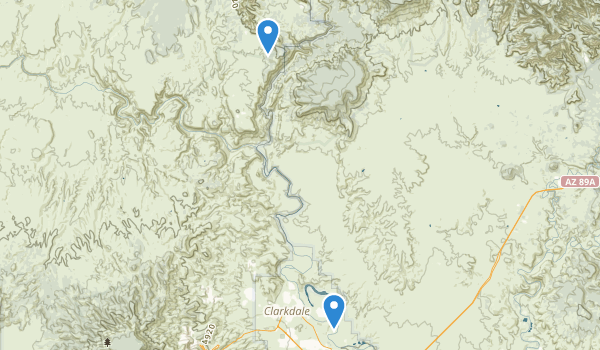 Clarkdale, Arizona Map