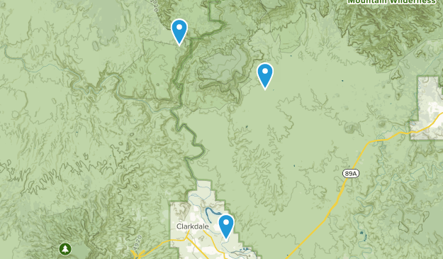 Clarkdale, Arizona Map