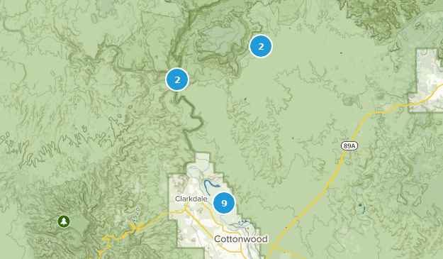 Clarkdale, Arizona Map