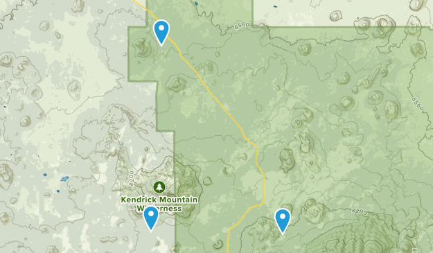 Coconino, Arizona Map