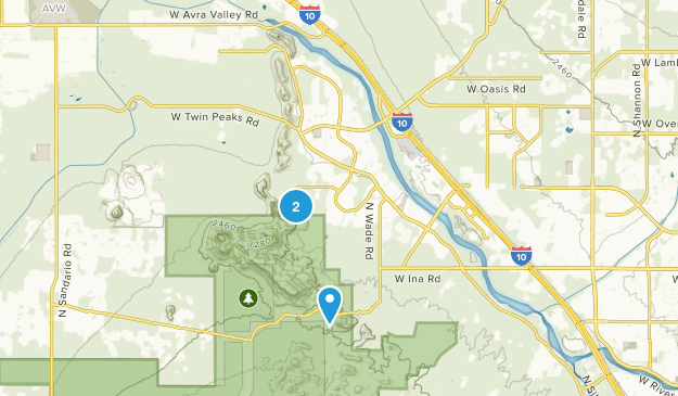 Cortaro, Arizona Map