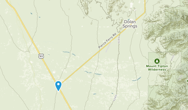 Dolan Springs, Arizona Map