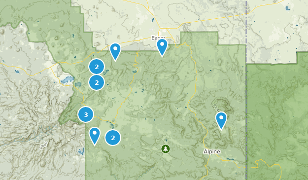 Eagar, Arizona Map