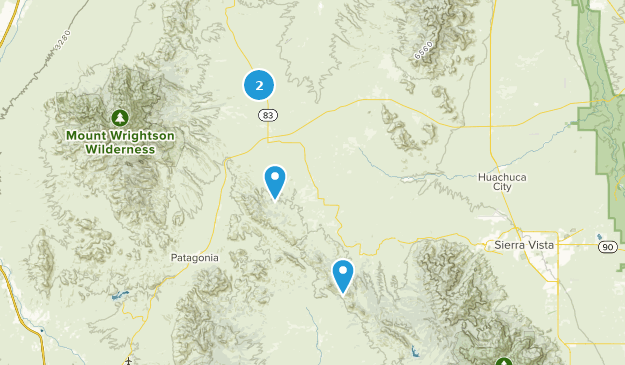 Elgin, Arizona Map