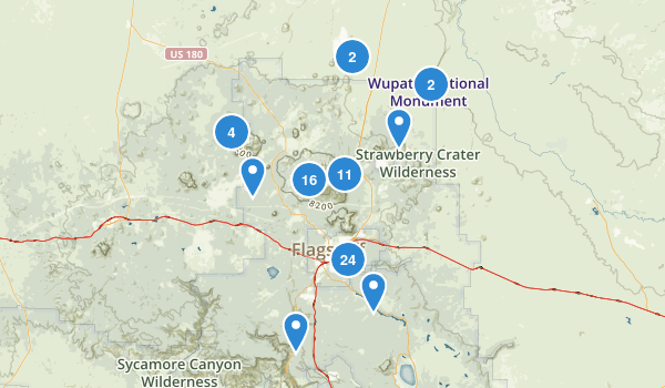 Flagstaff, Arizona Map