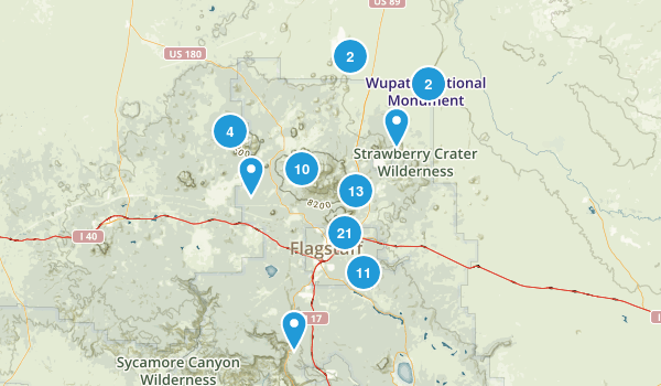 Flagstaff, Arizona Map