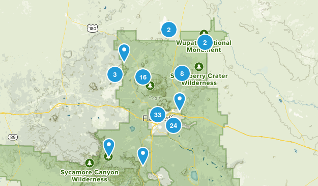 Flagstaff, Arizona Map
