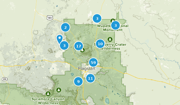 Flagstaff, Arizona Map