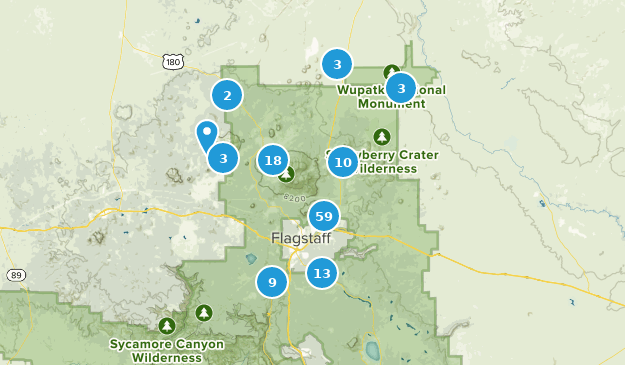Flagstaff, Arizona Map