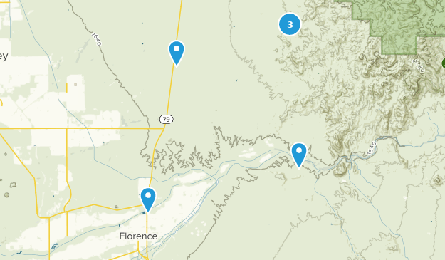 Florence, Arizona Map
