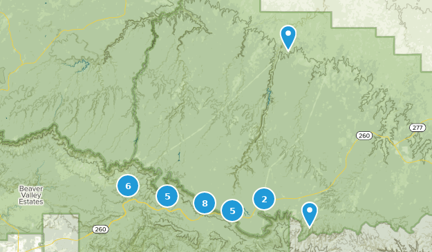 Forest Lakes, Arizona Map