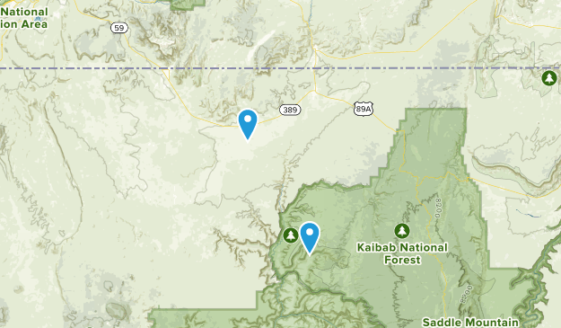 Fredonia, Arizona Map