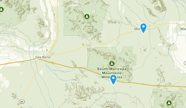 Gila Bend, Arizona Map