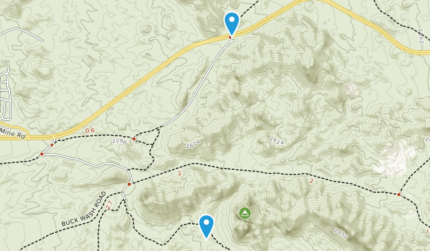 Golden Valley, Arizona Map