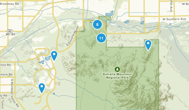 Goodyear, Arizona Map