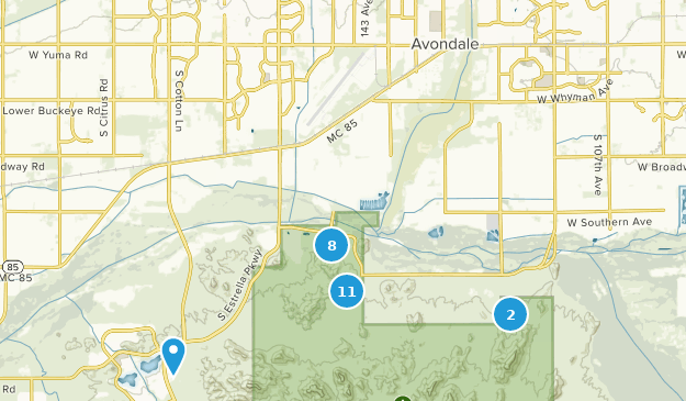 Goodyear, Arizona Map