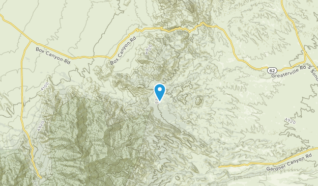 Greaterville, Arizona Map