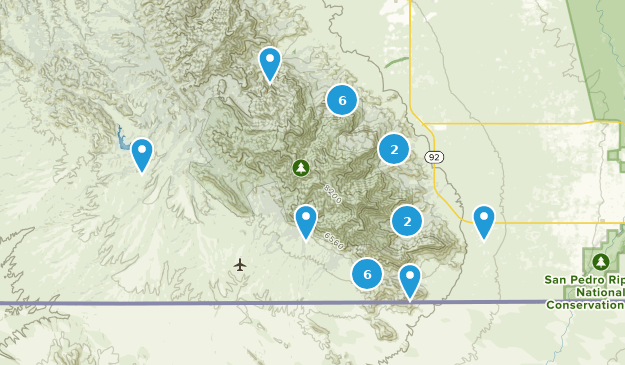 Hereford, Arizona Map