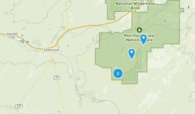 Holbrook, Arizona Map