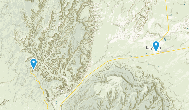 Kayenta, Arizona Map