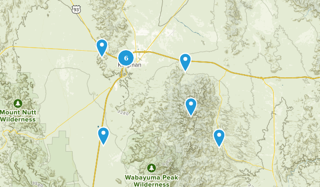 Kingman, Arizona Map
