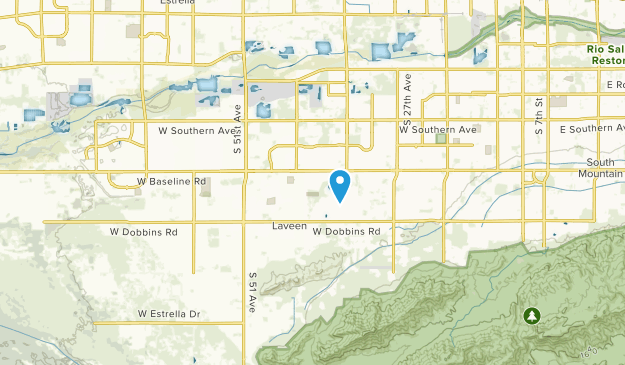 Laveen, Arizona Map