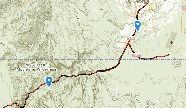 Littlefield, Arizona Map