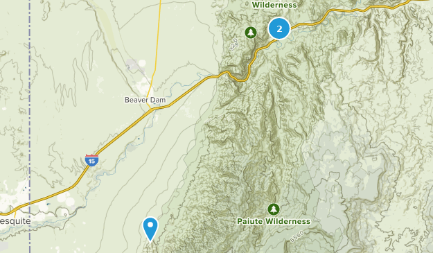 Littlefield, Arizona Map