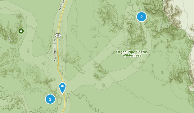 Lukeville, Arizona Map