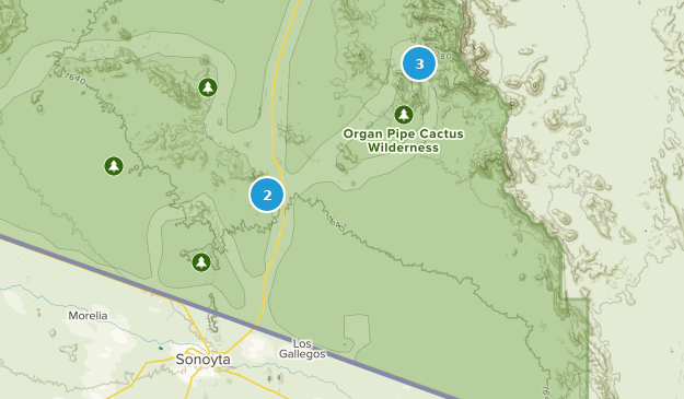 Lukeville, Arizona Map