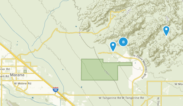 Marana arizona map