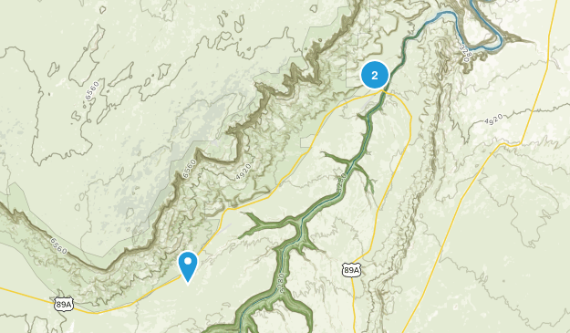 Marble Canyon, Arizona Map