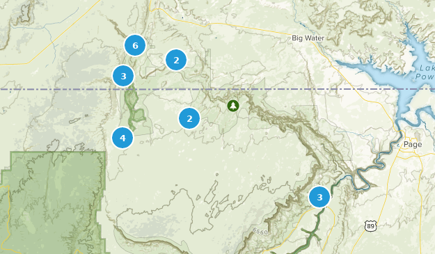 Marble Canyon, Arizona Map
