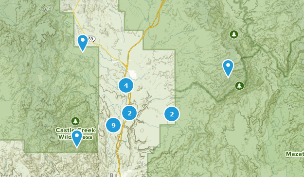 Mayer, Arizona Map