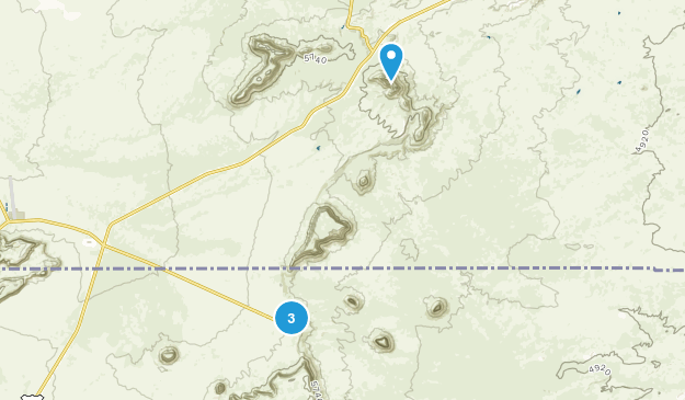 Monument Valley, Arizona Map