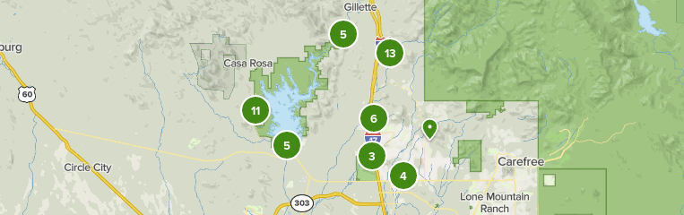 New River Trail Map Az Best 10 Trails And Hikes In New River | Alltrails