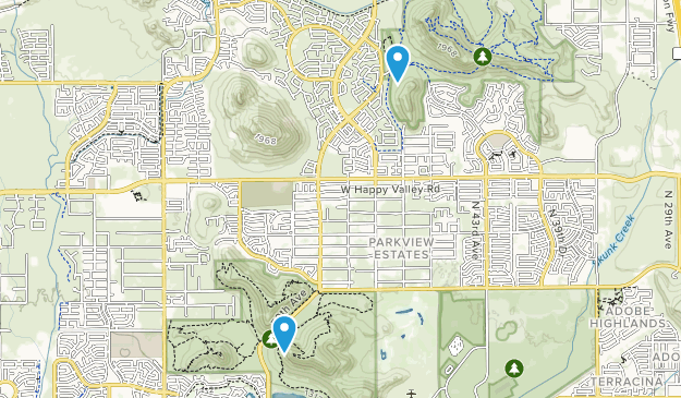 Parkview Estates, Arizona Map