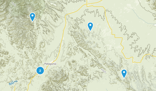 Patagonia, Arizona Map