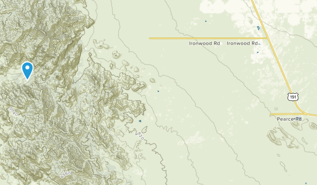 Pearce, Arizona Map