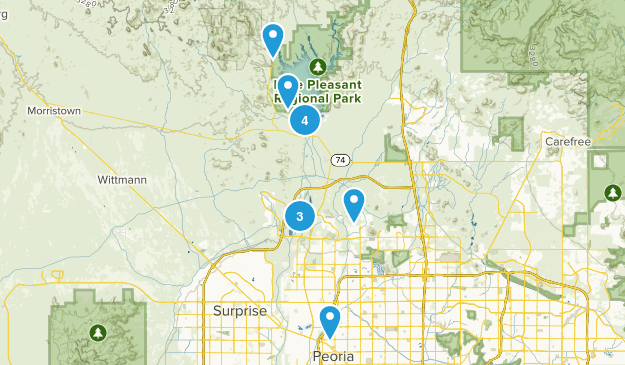 Peoria, Arizona Map