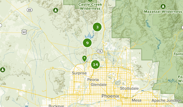 Peoria, Arizona Map