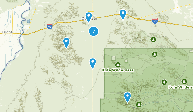 Quartzsite, Arizona Map