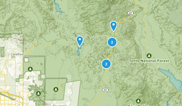 Rio Verde, Arizona Map