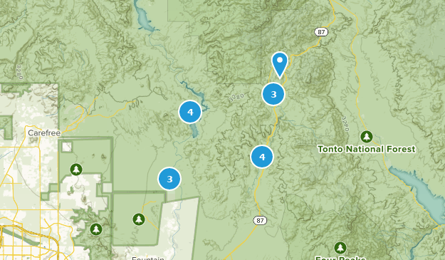 Rio Verde, Arizona Map