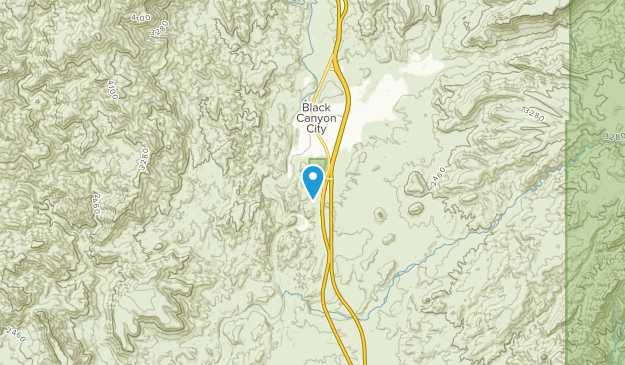Rock Springs, Arizona Map
